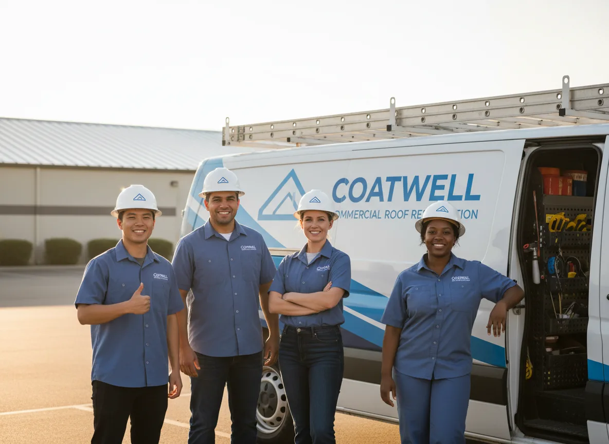 Commercial roof coating company in La Blanca, TX